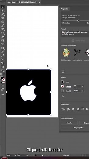 Tips and tricks Illustrator, vectoriser un png en deux cliques
