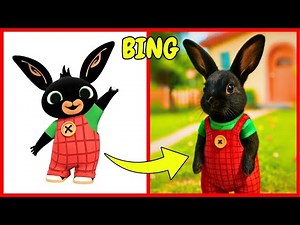 What Bing Characters Look Like in REAL LIFE… And as HUMANS?! 😲✨