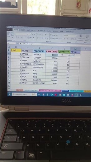 ✅1 Second Me Multiple ka easy trick 🤯#shorts#excel