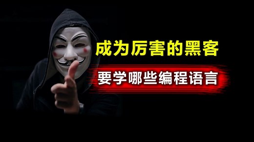 黑客高手要学的编程语言不止一种，都在这了！