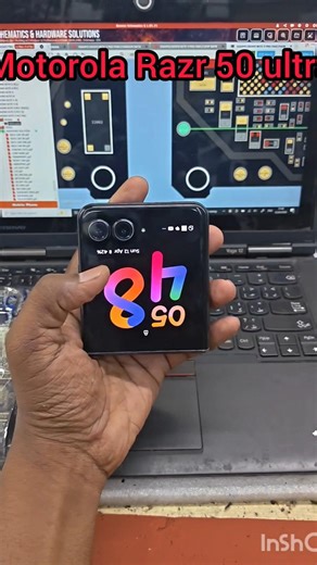 Motorola Razr 50 Ultra Display Replacement | Full Screen Repair Process 🔧