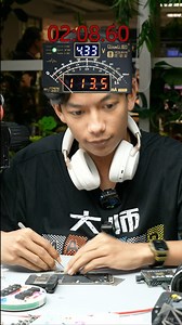 878K views · 13K reactions | Congratulations to the young repair master from Indonesia, A17Pro, for setting the current fastest world record of 2 minutes 08 seconds. Tomorrow’s livestream will continue the challenge to break into under 2 minutes! | Ycs Yang | Facebook