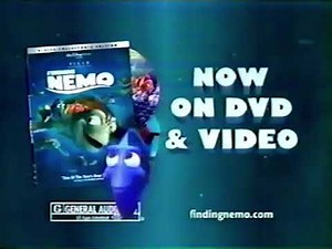 Disney's Finding Nemo DVD & VHS Release Ad #3 (2003)