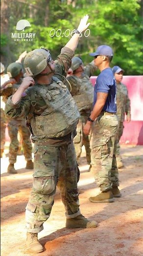U.S. Army Hand Grenade Throwing Training