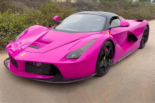 Auto Shop Creates LaFerrari Hypercar Replica from Scratch, Powered by a Toyota Engine