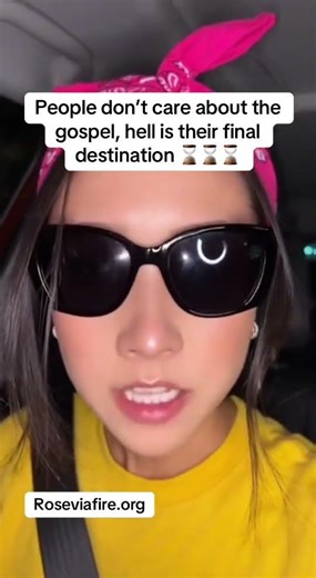 People don’t care about the gospel, hell is their final destination ⌛️⌛️⌛️ #hell #jesus