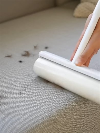 Say goodbye to dust, hair, and pet hair in seconds! 🙌 This extra large sticky roller is a must-have for furniture and rugs. Quick, easy, and oh-so-satisfying to use! #amazonhome #amazonfinds #amazonfavorites #homehacks #cleaninghacks #cleanhome cleaning tips, sticky roller, organized home, cleaning gadgets #creatorsearchinsights