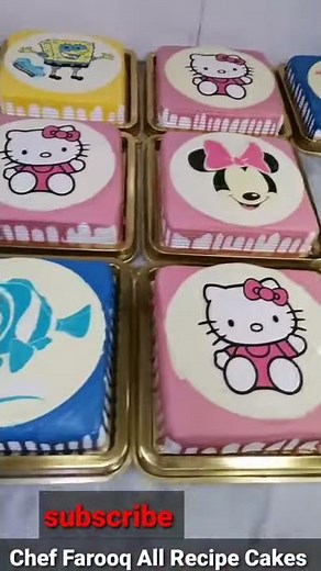 Drawing Cake 10 Home Made Decorating /Chef Farooq All Recipe Cakes