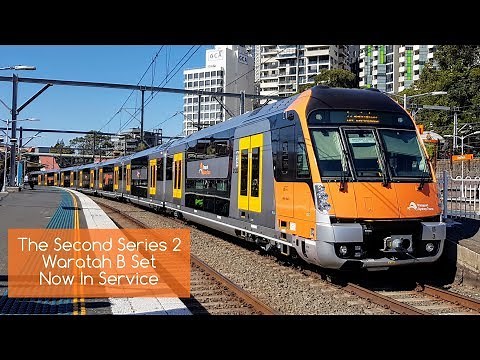 Sydney Trains Vlog 1483: The Second Series 2 Waratah Series 2 Set Now In Service + Trains at Redfern