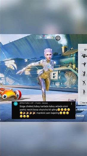 ENG QIYIN CHELLENJ BAJARILDI✅🥵 1K SOON OBUNA BO’LING❤️🇺🇿 #pubgmobile #pubg #shorts