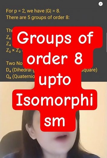 Groups upto Isomorphism #easytrick #youtube youshouldknowthis