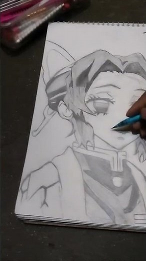 how to draw anime demon slayer hashira