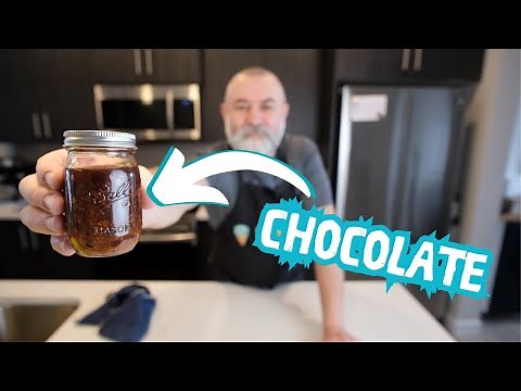 Making INTENSE Chocolate Extract at home