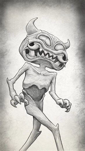 The Final Boss Of Sleep Paralysis Demon! #art #drawing #foryou | Jadokar