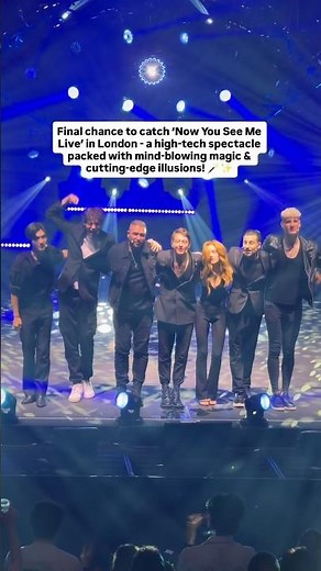 Now You See Me Live in London 🪄