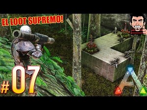 ARK SURVIVAL EVOLVED ORIGEN EL T.REX ESTA ROTO! RAIDEAMOS LOS PRIMEROS NPCS CON TORRETAS! ESPAÑOL