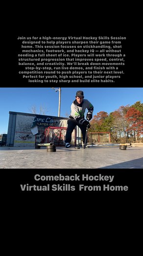 Known as the best virtual off ice skills sessions in the country....