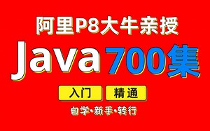 阿里P8大牛手把手教你从0搞懂Java，搭建Java项目-全套700节，Java入门到精通！新手_小白_转行必看