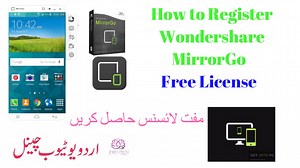 How to register wondershare mirror go for free || Lifetime Free Activation of Wondershare MirrorGo