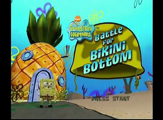Spongebob Squarepants Battle for Bikini Bottom ~ Episode 1 Intro & Bikini Bottom Part 1 3