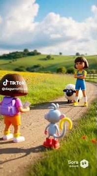 Sora videos of Amanda the Adventurer Part 3 #amandatheadventurer #sora #sora2 #soraai