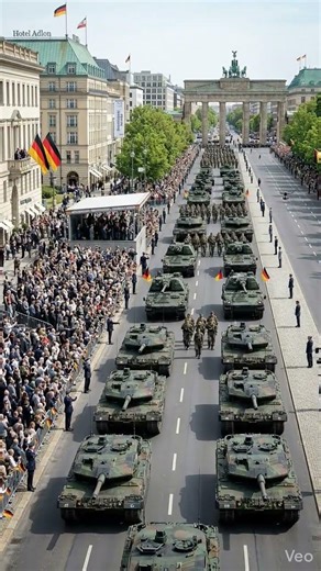 German Army Parade 🇩🇪 | Powerful Military Display & Soldiers March