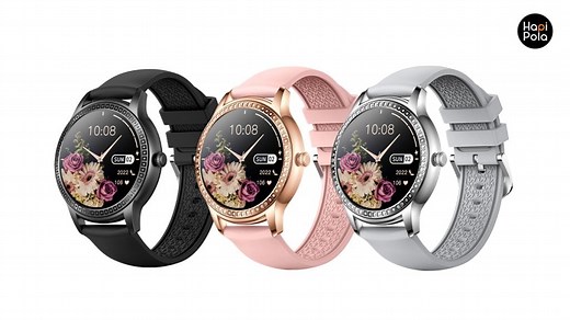 HapiPola Floral Smartwatch Designed for Women Launched in India - Gizmochina