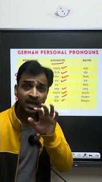 Personal Pronouns #easygerman