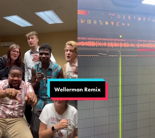Incredible Acapella Wellerman Remix Duet