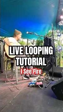 Live Looping Tutorial - “I See Fire” (Ed Sheeran) #edsheeran #looping #liveloop #looppedal #iseefire
