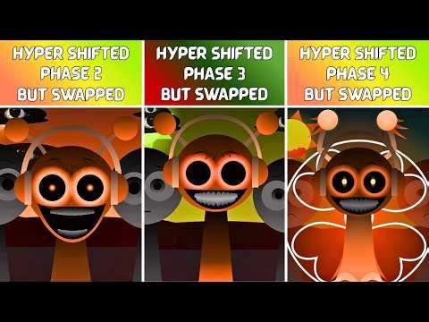 Incredibox Sprunki Hyper Shifted but Swapped – Evolution from Phase 2 to Phase 4