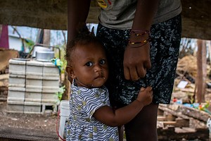 Recovering from a category five cyclone in the Pacific Island nation of Vanuatu
