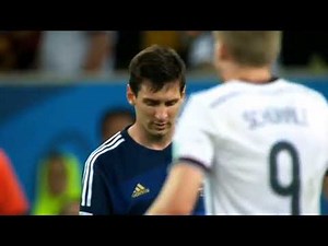 Lionel Messi losing 2014 world cup final free clip 4k ||