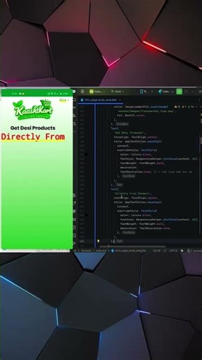 UI Design in Flutter to learn mobile app development checkout the channel #codingforyou