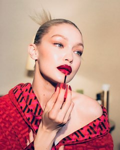 Gigi getting ready for met gala 2022 ♥️ | Gigi Hadid Fan Club