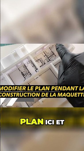 Maquette de Maison: Modifier le Plan, C'est Possible! #shorts