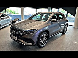 2023 Mercedes-Benz EQA 250 AMG Line | exterior and interior details | walkaround