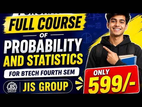 Full Course || Probability & Statistics || M401 || By #DG_SIR