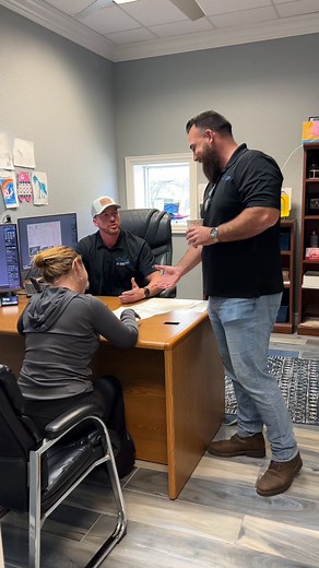 Not all the magic happens out on the job sites… 💻✨ Here’s a peek at life inside the Superior Pools office. | Superior Pools of Southwest Florida, Inc.