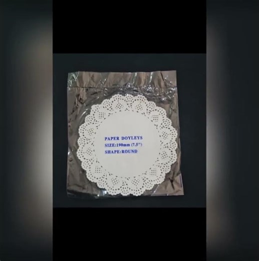 Doily papers white/ 50 to 100 sheets golden bell craft