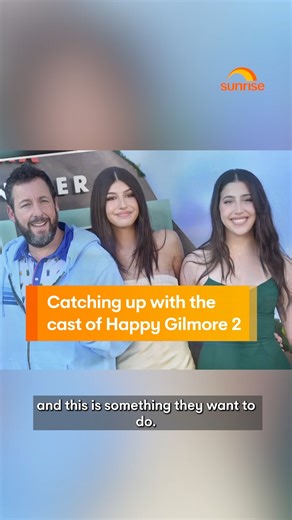 During our catch up with the Happy Gilmore 2 cast, Adam Sandler tells us what it was like sharing the screen with his daughters, and doing the famous golf swing almost 30 years on from the original film 🏌️ #happygilmore2 #adamsandler #film #sunriseon7 WATCH SUNRISE FOR MORE | @7plus ☀️ | Sunrise