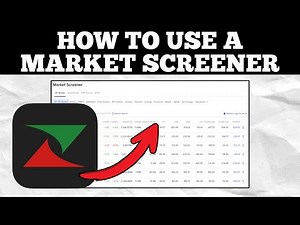 How to Use a Market Screener – Find Winning Stocks Fast!