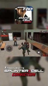 Splinter Cell: Conviction on Mobile (Android) #tomclancy #splintercell #androidgames