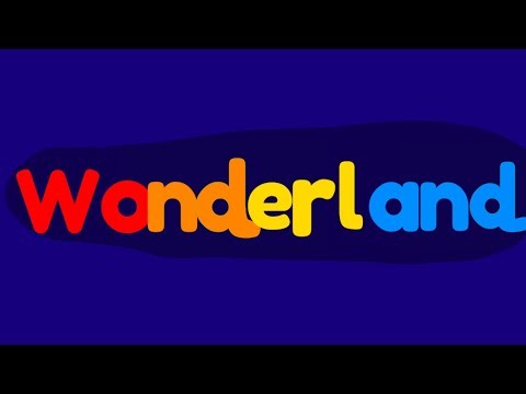 Wonderland Logo Remake ‪@WonderlandOfficial.‬