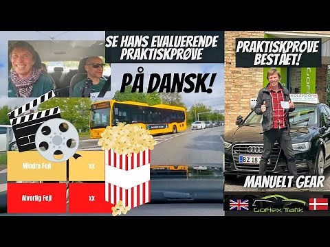 Ep. 12 - Evaluerende praktiskprøve/køreprøve på Dansk - Kastrup, København