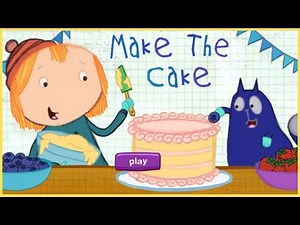 PBSkids | Make The Cake | Peg + Cat