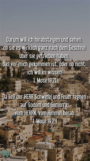 Genesis 18:21 - Genesis 19:24