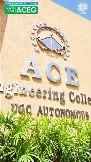 ACE Engineering College Hyd, EAPCET Code: ACEG | NBA Accredited | Courses,Facilities, Campus Tour