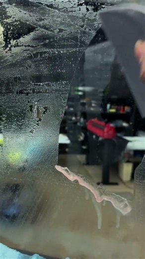 Window Tint Glue Removal – The Dirty Part Nobody Talks About! #shorts #shortsvideo