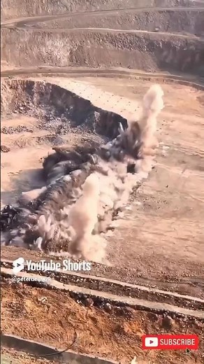 Dynamite Rock Blasting Like You've Never Seen Before!